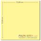 Preview: Karte - Einlegekarte 15x15 cm 230g/m² in pergament ivory