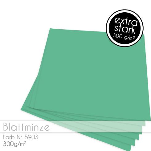 Cardstock "Basic" 12"x12" 300g/m² (30,5 x 30,5cm) in blattminze