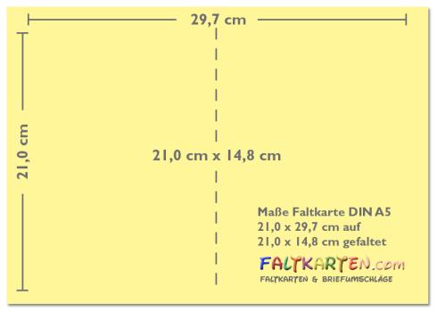 Doppelkarte - Faltkarte 250g/m² DIN A5 in metallic-ivory