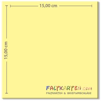 Karte - Einlegekarte 15x15 cm 220g/m² in kraft grau