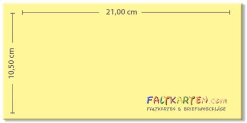 Karte - Einlegekarte DIN Lang 240g/m² in grasgrün