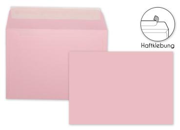 Briefumschlag DIN A5 Haftklebung in rosa