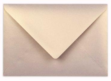 Briefumschlag DIN C6 120g/m² oF Nassklebung in metallic puderrosa