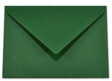 Briefumschlag DIN C6 Nassklebung in dunkelgrün