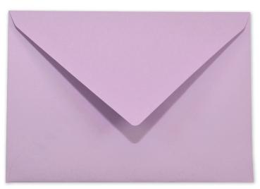 Briefumschlag DIN C6 Nassklebung in lavendel