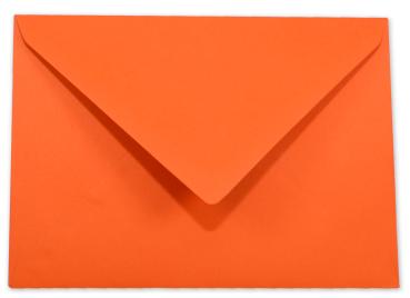 Briefumschlag DIN C6 Nassklebung in orange