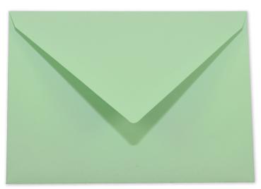 Briefumschlag DIN C6 Nassklebung in pastell grün