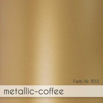 Karte - Einlegekarte DIN B6 300g/m² in metallic coffee