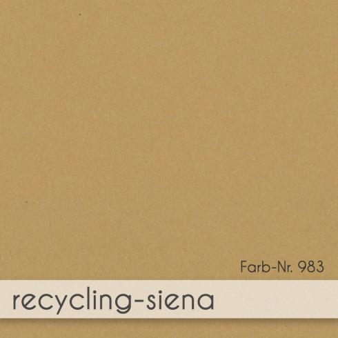 Faltkarte 230g/m² DIN A7 in recycling siena