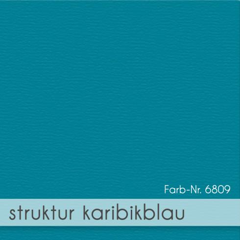 Karte - Einlegekarte DIN A5 210g/m² in struktur karibikblau