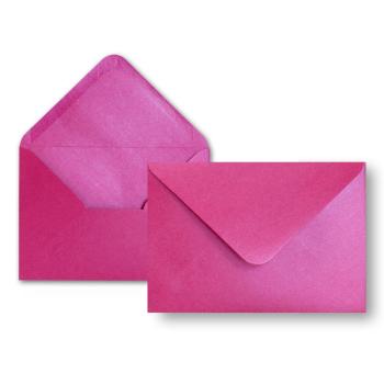 Briefumschlag DIN C6 100g/m² oF Nassklebung in perl-pink