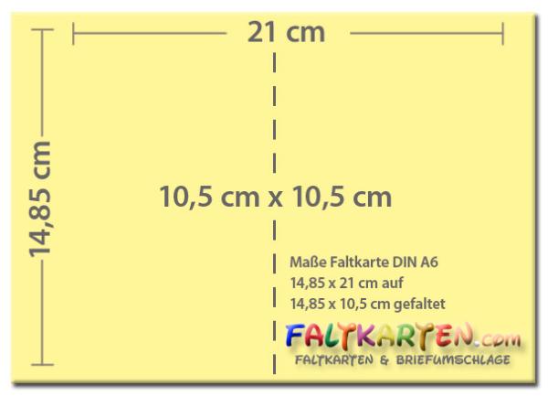 Doppelkarte - Faltkarte 220g/m² DIN A6 in struktur pink