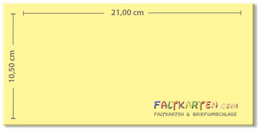 Karte - Einlegekarte DIN Lang 240g/m² in elfenbein