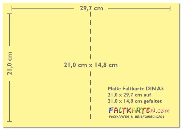 Doppelkarte - Faltkarte 225g/m² DIN A5 in samtgrün