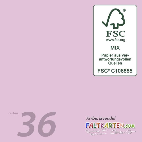 Cardstock "Premium" 12"x12" 240g/m² (30,5 x 30,5cm) in lavendel