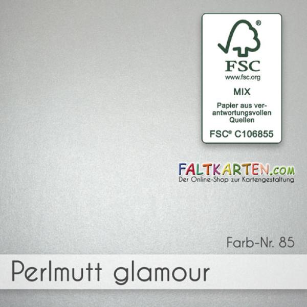 Scrapbooking-/ Bastelpapier 250g/m² DIN A3 in perlmutt glamour