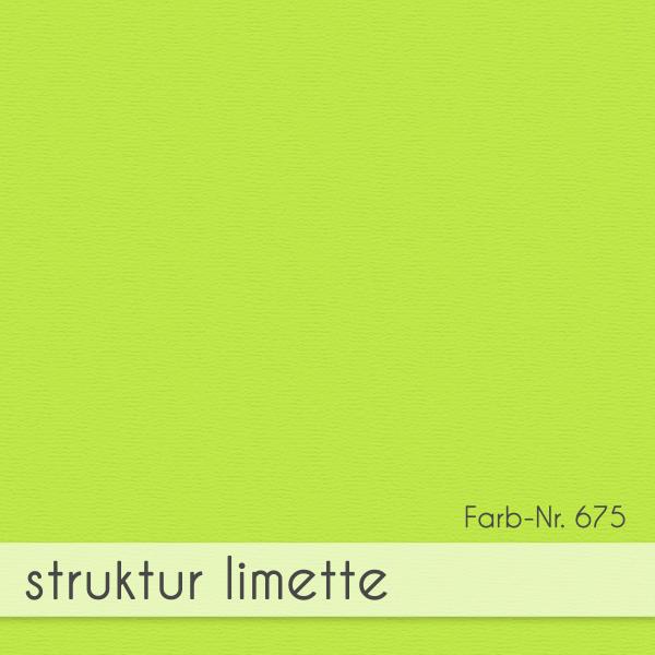 Doppelkarte - Faltkarte 15x15cm, 210g/m² in struktur limette